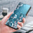 For Samsung Galaxy A34 5G Flip Protective Case 3D Pattern Printed PU Leather Stand Wallet Phone Cover - Plum Blossoms - 6