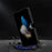 For iPhone 13 Wallet Case PU Leather Magnetic Closure 3D Pattern Stand Phone Cover - Two Feathers - 4