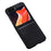For Samsung Galaxy Z Flip5 5G Shockproof Phone Case PU Leather Coated Hard PC Ultra Thin Cover - Black - 1