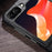 For Samsung Galaxy Z Flip5 5G Shockproof Phone Case PU Leather Coated Hard PC Ultra Thin Cover - Black - 5