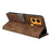 For Oukitel C33 Phone Cover RFID Blocking Wallet Stand Shell Drop Proof Leather Case - Brown - 4