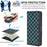 For Oukitel C33 Phone Cover RFID Blocking Wallet Stand Shell Drop Proof Leather Case - Brown - 5