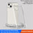 IMAK For iPhone 15 Plus Phone Case Four Corner Shock-Absorbed Clear Back Cover Soft TPU Phone Shell - Transparent - 3