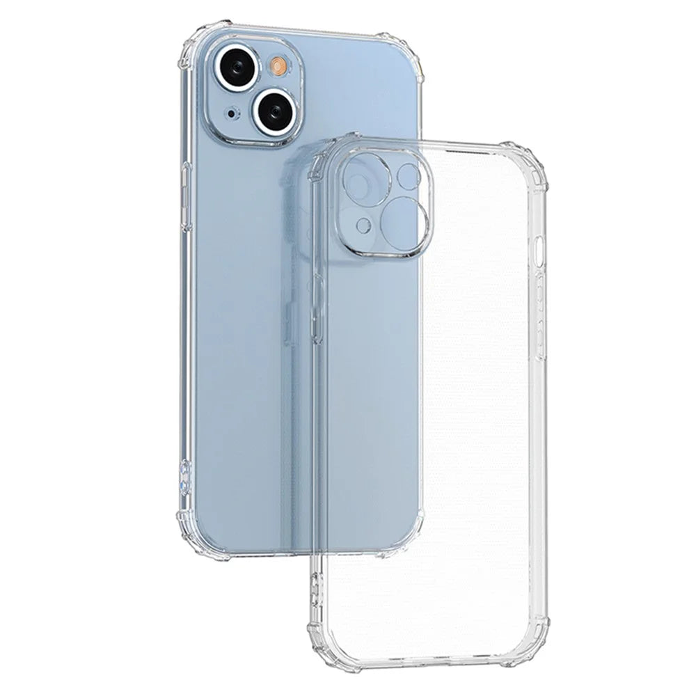 Super Clear Phone Case for iPhone 15 Plus , Anti-Scratch TPU Shell Four Corner Drop Protection Phone Cover - 6