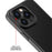 For iPhone 15 Pro Max Translucent Matte Phone Case TPU+PC Magnetic Cover Compatible with MagSafe - Sapphire - 5