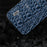 ABEEL For iPhone 15 Pro Max Back Phone Case Genuine Cow Leather+PC+TPU Slim Cover - Blue - 4