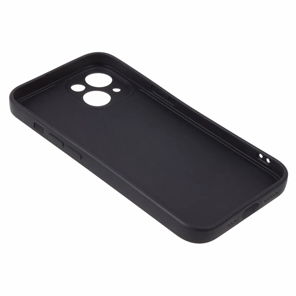 Soft TPU Cover for iPhone 14 Cartoon Astronaut Pattern Printing Anti-drop Phone Case - Black - 4