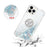 For iPhone 15 Pro Max TPU Case with Kickstand Quicksand Shockproof Cover - Silver / Hearts - 5