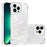 For iPhone 15 Pro Max TPU Case Glitter Quicksand Shockproof Phone Back Cover - Laser / Hearts - 2
