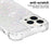 For iPhone 15 Pro Max TPU Case Glitter Quicksand Shockproof Phone Back Cover - Laser / Hearts - 4
