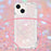 For iPhone 15 Plus TPU Case Quicksand Design Phone Cover with Lanyard - Pink / Pentagrams - 4