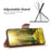 For iPhone 15 Pro Max Flip Case Butterfly Imprinted Leather Anti-Dust Stand Wallet Phone Cover with Strap - Rose Gold - 2