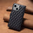 BINFEN COLOR BF Style-15 For iPhone 15 Wallet Phone Stand Shell Flip Case Zipper Pocket Leather Cover - Black - 7