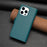 BF Style-19 For iPhone 15 Pro Zipper Pocket PU Leather Case Wallet Stand Phone Cover - Green - 7