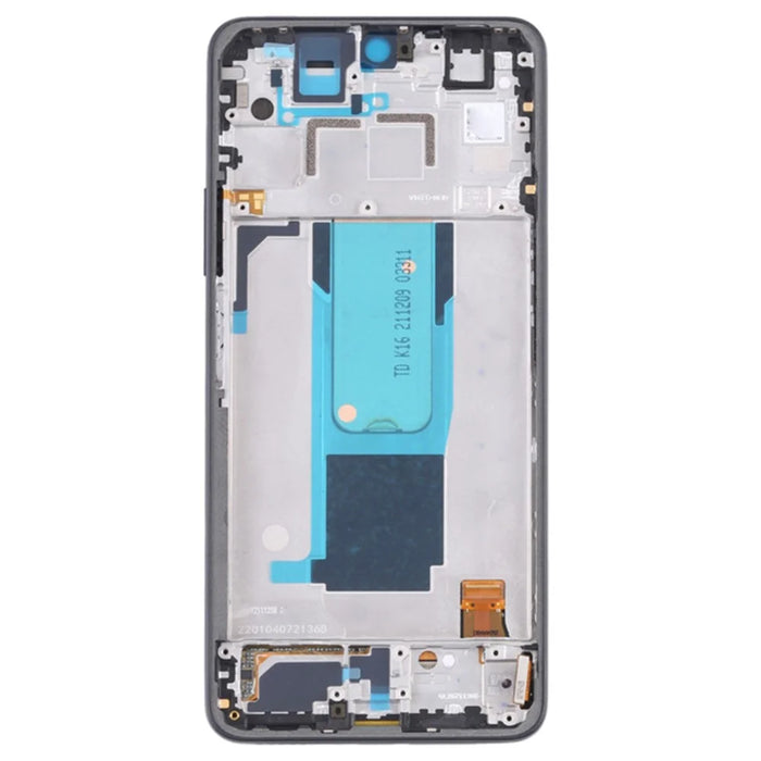 For Xiaomi Redmi Note 11 Pro 5G (China) (MediaTek) / Note 11 Pro+ 5G / 11i 5G /  HyperCharge 5G Grade C OLED Screen and Digitizer Assembly + Frame Repair Part (without Logo) - Black - 5