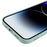 Candy Color Shell for iPhone 15 Pro Max Soft TPU Phone Case Fiber Lining Rubberized Phone Cover - Baby Blue - 7