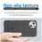 For iPhone 15 Plus Shockproof Square Grid Texture TPU Phone Case Back Cover - Black - 4