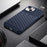 Thunder Series For iPhone 15 Plus Thicken TPU Phone Case Twill Texture Anti-scratch Cover - Blue - 4