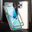 For iPhone 15 Pro Max Full Body Case Magnetic Tempered Glass Double-Sided Phone Case - Gold - 1