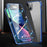 Phone Case for iPhone 15 Plus Full Body Case Magnetic Tempered Glass Double-Sided Phone Case - Blue - 1