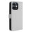 For Ulefone Note 16 Pro PU Leather Wallet Phone Case Stand Cover Diamond Texture Shell - White - 6