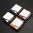 For Samsung Galaxy Z Flip5 5G PU Leather + Hard PC Phone Case Stitching Lines Shockproof Cover - Black - 3