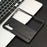 For Samsung Galaxy Z Fold5 5G PU Leather PC Phone Case Anti-Scratch Stitched Protective Cover - Black - 1