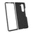 For Samsung Galaxy Z Fold5 5G PU Leather PC Phone Case Anti-Scratch Stitched Protective Cover - Black - 2