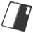 For Samsung Galaxy Z Fold5 5G PU Leather PC Phone Case Anti-Scratch Stitched Protective Cover - Black - 3