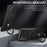 Magnetic Phone Case for Samsung Galaxy Note20 Ultra / Note20 Ultra 5G , Shockproof PC+TPU Kickstand Cover - Black - 3