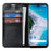 For Kyocera Android One S10 / One S9 Fall Proof Phone Case Crazy Horse Texture Genuine Cow Leather Stand Wallet Cover - Black - 2