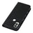 For Kyocera Android One S10 / One S9 Fall Proof Phone Case Crazy Horse Texture Genuine Cow Leather Stand Wallet Cover - Black - 5