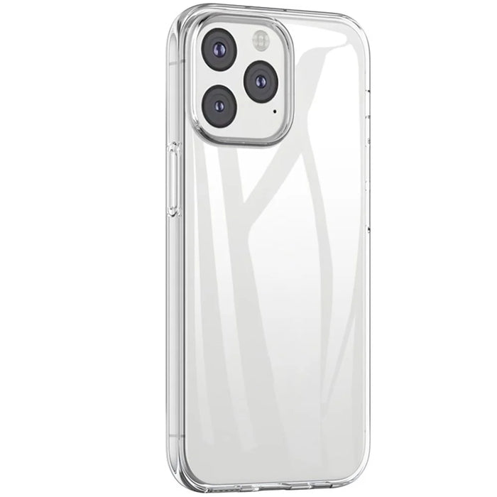 Transparent TPU Case for iPhone 15 Pro Max , Fingerprint-free Mobile Phone Cover - 1