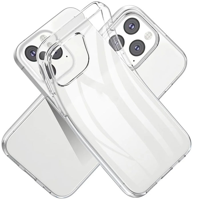Transparent TPU Case for iPhone 15 Pro Max , Fingerprint-free Mobile Phone Cover - 5