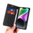 BETOPNICE 003 RFID Blocking Stand Case For iPhone 14 Plus , TPU + PU Leather Stand Cover Wallet - Black - 6