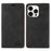 BETOPNICE 003 For iPhone 15 Pro Slim-Fit Cover RFID Blocking Wallet Phone PU Leather Stand Shell - Black - 1