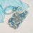 TPU Phone Case for iPhone 14 Pro , Bear Ear Decor Cell Phone Shell Flower Pattern Cover with Bead Strap - 6