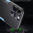 For iPhone 14 Pro Max Soft TPU + Hard Aluminium Alloy Phone Cover Kickstand Phone Case Smartphone Shell - Blue - 2