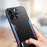 For iPhone 14 Pro Max Soft TPU + Hard Aluminium Alloy Phone Cover Kickstand Phone Case Smartphone Shell - Blue - 6