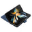 For Samsung Galaxy Z Fold5 5G Leather Case with Hand Strap Wallet Stand Phone Cover - Sapphire - 4