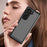For Samsung Galaxy Z Fold5 5G Mobile Phone Back Cover TPU+Acrylic Clear Protective Shockproof Case - Black - 6
