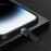 For iPhone 14 Plus Aluminium Alloy + TPU Phone Case Drop Proof Cellphone Protective Shell - Blue - 4