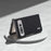 ABEEL For Google Pixel Fold Cowhide Leather+PC Phone Case Anti-Fall  Protective Cover - Black - 3
