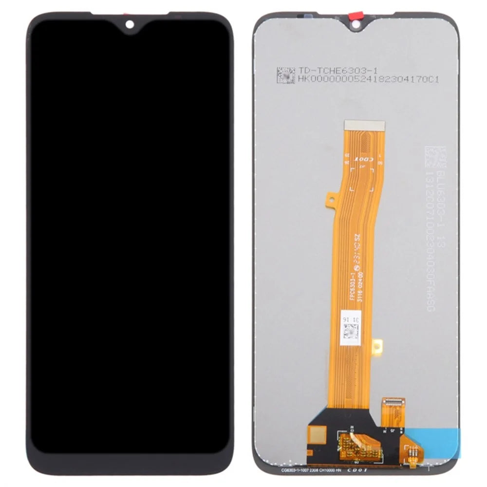 For Nokia C12 4G / C12 Pro 4G Grade B LCD Screen and Digitizer Assembly Part (without Logo) - 1