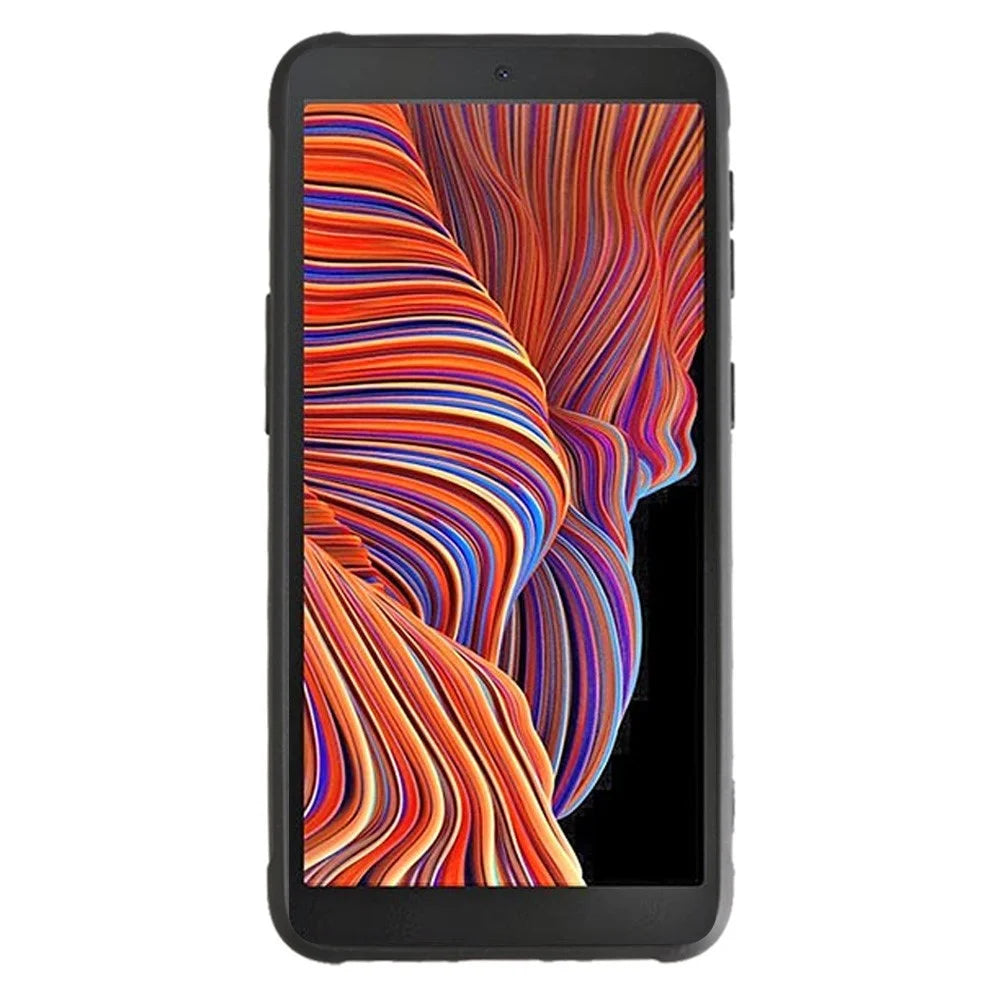 TPU Phone Case for Samsung Galaxy Xcover 5 Protective Case Anti-Drop Cell Phone Matte Slim Cover - Black - 2