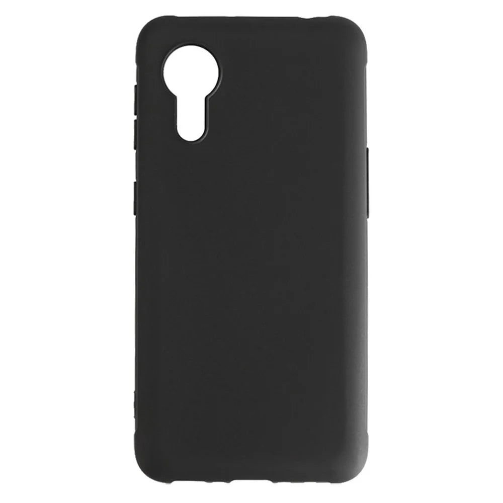 TPU Phone Case for Samsung Galaxy Xcover 5 Protective Case Anti-Drop Cell Phone Matte Slim Cover - Black - 4