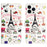 For iPhone 15 Pro Max PU Leather Flip Protective Case Pattern Printing Stand Wallet Phone Cover - Iron Tower - 1