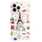 For iPhone 15 Pro Max PU Leather Flip Protective Case Pattern Printing Stand Wallet Phone Cover - Iron Tower - 5