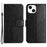 Phone Leather Case for iPhone 15 , Stand Wallet Owl Tree Imprinted Full Protection Phone Cover - Black - 1