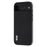 ABEEL Shockproof Case for Google Pixel 8 Pro Nappa Texture Phone Shell Genuine Cow Leather+PC+TPU Cover - Black - 1